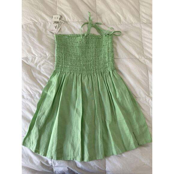 VTG Inc International Concepts Green Tube Tank Top Halter Boho Y2K NWT Sz 8 - Picture 5 of 5